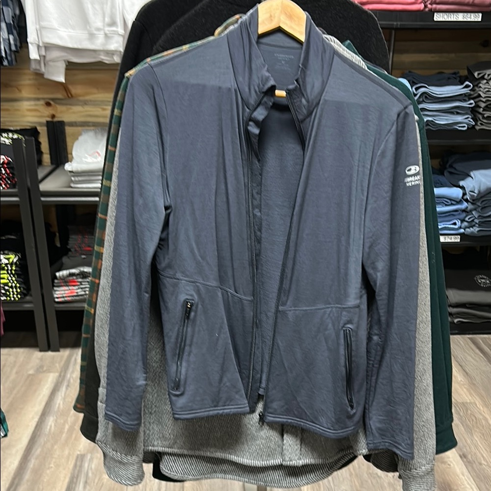 Icebreaker Women’s Gray Full-Zip Jacket